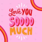 - love you so much lettering crcfc545926 size765.75kb - Home