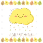 lovely autumn rain cloud with raindrops and leave crce87cb753 size1mb - title:Home - اورچین فایل - format: - sku: - keywords:وکتور,موکاپ,افکت متنی,پروژه افترافکت p_id:63922