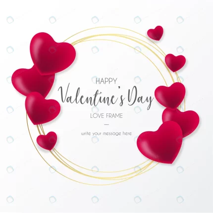 lovely frame with hearts valentine s day crc91d2ac66 size6.21mb - title:graphic home - اورچین فایل - format: - sku: - keywords: p_id:353984