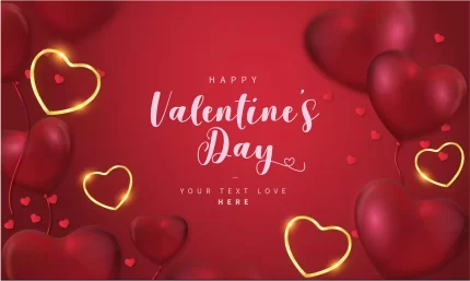 lovely happy valentine s day background with hearts - title:graphic home - اورچین فایل - format: - sku: - keywords: p_id:353984