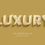 luxury 3d text style effect - title:Home - اورچین فایل - format: - sku: - keywords:وکتور,موکاپ,افکت متنی,پروژه افترافکت p_id:63922