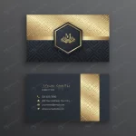 luxury black gold business card template crcf7fb3898 size2.72mb - title:Home - اورچین فایل - format: - sku: - keywords:وکتور,موکاپ,افکت متنی,پروژه افترافکت p_id:63922