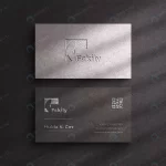 - luxury business card mockup with debossed effect. crc0ce7896d size45.47mb - Home
