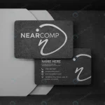 - luxury dark business card logo mockup with emboss crc2a97f21d size89.08mb - Home