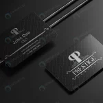 luxury dark business card logo mockup with stampi crc4d3f2670 size216.40mb - title:Home - اورچین فایل - format: - sku: - keywords:وکتور,موکاپ,افکت متنی,پروژه افترافکت p_id:63922