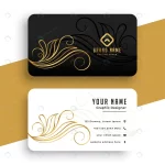 luxury floral golden business card design templat crc920f2814 size2.22mb - title:Home - اورچین فایل - format: - sku: - keywords:وکتور,موکاپ,افکت متنی,پروژه افترافکت p_id:63922
