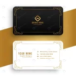 - luxury golden frame business card mockup design.j crcec1735ef size2.17mb - Home