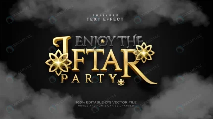 luxury iftar party text effect crc7b3a198a size13.40mb 1 - title:graphic home - اورچین فایل - format: - sku: - keywords: p_id:353984