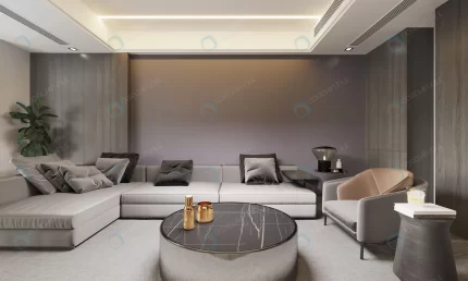 luxury interior living room 3d illustration crc09529ec9 size4.89mb 4500x2700 - title:graphic home - اورچین فایل - format: - sku: - keywords: p_id:353984