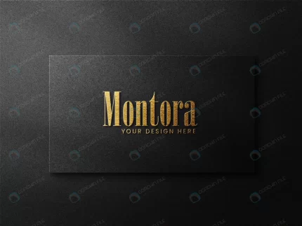 luxury logo mockup black business card dark backg crc52a8c381 size130.68mb - title:graphic home - اورچین فایل - format: - sku: - keywords: p_id:353984