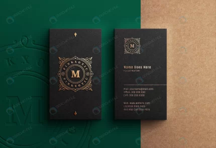 luxury logo mockup black business card crcb05d2b7f size110.68mb 1 - title:graphic home - اورچین فایل - format: - sku: - keywords: p_id:353984