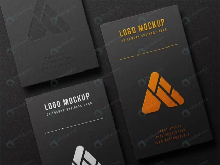 luxury logo mockup business card with letterpress crc071487ce size131.34mb - title:graphic home - اورچین فایل - format: - sku: - keywords: p_id:353984