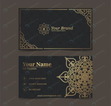 luxury mandala business card rnd233 frp9066835 - title:graphic home - اورچین فایل - format: - sku: - keywords: p_id:353984