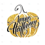 - luxury poster halloween with pumpkin caligraphy l crca63d36dd size3.78mb - Home