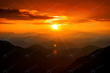 majestic mountains landscape sunset sky with clou crcadc28a2d size7.19mb 5100x3404 - title:graphic home - اورچین فایل - format: - sku: - keywords: p_id:353984