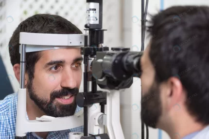 male doctor ophthalmologist is checking eye visio crc5c9b3bde size13.54mb 6016x4016 1 - title:graphic home - اورچین فایل - format: - sku: - keywords: p_id:353984