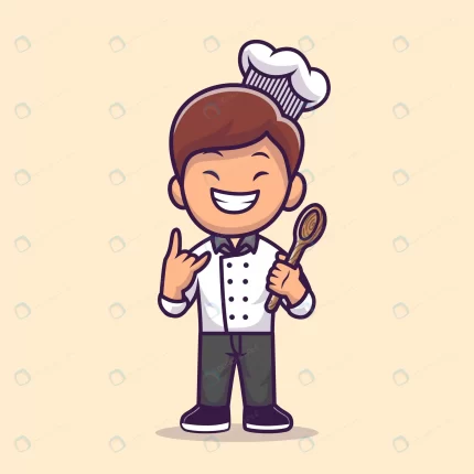 man chef cooking cartoon illustration crcb48a4998 size0.66mb - title:graphic home - اورچین فایل - format: - sku: - keywords: p_id:353984