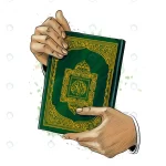 man hands holds holy book koran from splash water crc5d682548 size8.75mb - title:Home - اورچین فایل - format: - sku: - keywords:وکتور,موکاپ,افکت متنی,پروژه افترافکت p_id:63922