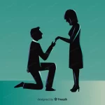 marriage proposal composition with silhouette sty crc9d8aead0 size0.29mb - title:Home - اورچین فایل - format: - sku: - keywords:وکتور,موکاپ,افکت متنی,پروژه افترافکت p_id:63922