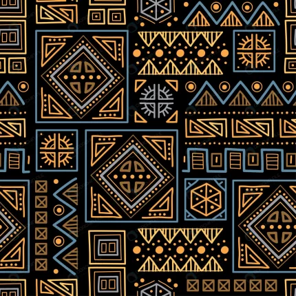 mayan patchwork seamless pattern bright multicolor rnd821 frp27460503 1 - title:graphic home - اورچین فایل - format: - sku: - keywords: p_id:353984