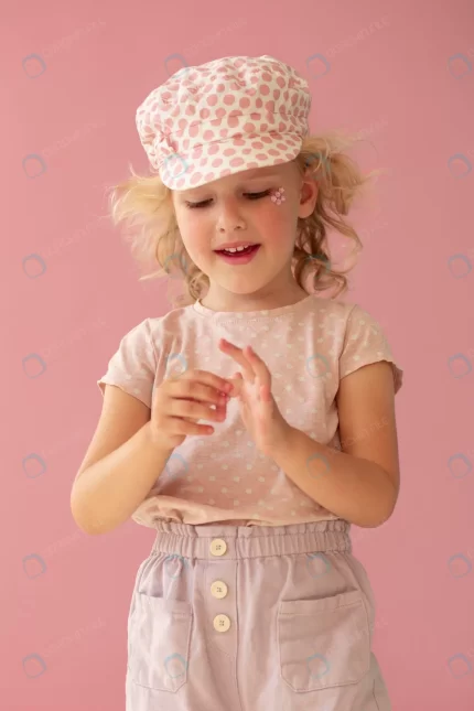 medium shot smiley kid wearing hat crc41b904ee size2.68mb 5268x7900 - title:graphic home - اورچین فایل - format: - sku: - keywords: p_id:353984