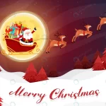 merry christmas card with santa must ride sleigh crcc46a76f4 size7.66mb - title:Home - اورچین فایل - format: - sku: - keywords:وکتور,موکاپ,افکت متنی,پروژه افترافکت p_id:63922