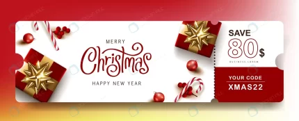 merry christmas gift promotion coupon banner with crc3ef79e01 size4.16mb - title:graphic home - اورچین فایل - format: - sku: - keywords: p_id:353984