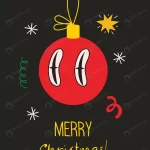 - merry christmas happy new year 2023 vector trendy rnd284 frp31525613 - Home