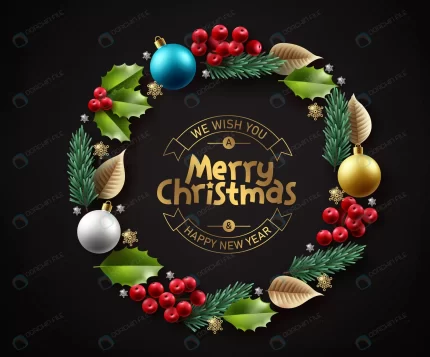 merry christmas wreath vector background design c crc55c47b2b size8.74mb - title:graphic home - اورچین فایل - format: - sku: - keywords: p_id:353984