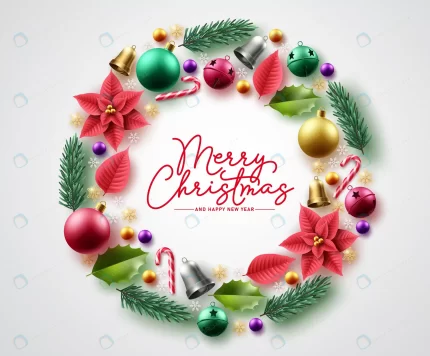 merry christmas wreath vector background design c crcf29e5569 size12.39mb - title:graphic home - اورچین فایل - format: - sku: - keywords: p_id:353984