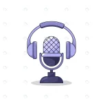 microphone headphones podcast convept rnd512 frp31928310 - title:Home - اورچین فایل - format: - sku: - keywords:وکتور,موکاپ,افکت متنی,پروژه افترافکت p_id:63922