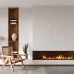 minimalist living room interior with modern firep crccacd860d size9.17mb 5000x3090 - title:Home - اورچین فایل - format: - sku: - keywords:وکتور,موکاپ,افکت متنی,پروژه افترافکت p_id:63922