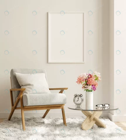 mock up poster modern living room interior design crce803d9a0 size8.48mb 4000x4440 - title:graphic home - اورچین فایل - format: - sku: - keywords: p_id:353984