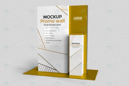 mockup different views display stand advertising crcf87e21ea size14.27mb - title:graphic home - اورچین فایل - format: - sku: - keywords: p_id:353984