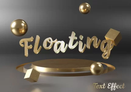 mockup floating text effect stage podium - title:graphic home - اورچین فایل - format: - sku: - keywords: p_id:353984