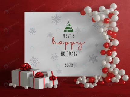 mockup holiday party poster with balloon decorati crc93607e79 size106.98mb - title:graphic home - اورچین فایل - format: - sku: - keywords: p_id:353984