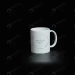 mockup white mug black background with reflection crcb4600302 size19.93mb - title:Home - اورچین فایل - format: - sku: - keywords:وکتور,موکاپ,افکت متنی,پروژه افترافکت p_id:63922