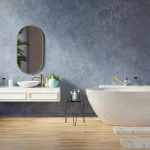 modern bathroom interior design blue dark color w crce8bb6167 size8.63mb 4500x3000 - title:Home - اورچین فایل - format: - sku: - keywords:وکتور,موکاپ,افکت متنی,پروژه افترافکت p_id:63922