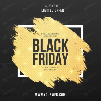modern black friday banner with abstract golden s crc32ffb410 size28.81mb - title:graphic home - اورچین فایل - format: - sku: - keywords: p_id:353984