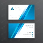 modern blue business card template with abstract crc722d833f size1.37mb - title:Home - اورچین فایل - format: - sku: - keywords:وکتور,موکاپ,افکت متنی,پروژه افترافکت p_id:63922