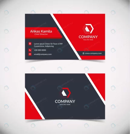 modern business card template with geometric shap crc3a929341 size0.79mb - title:graphic home - اورچین فایل - format: - sku: - keywords: p_id:353984