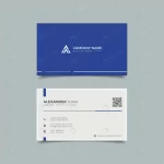 modern business card white blue elegant profession rnd207 frp17192306 - title:Home - اورچین فایل - format: - sku: - keywords:وکتور,موکاپ,افکت متنی,پروژه افترافکت p_id:63922