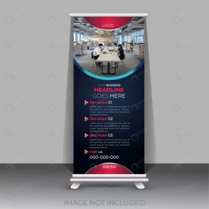 modern business conference roll up banner design crc302d1313 size2.03mb - title:graphic home - اورچین فایل - format: - sku: - keywords: p_id:353984