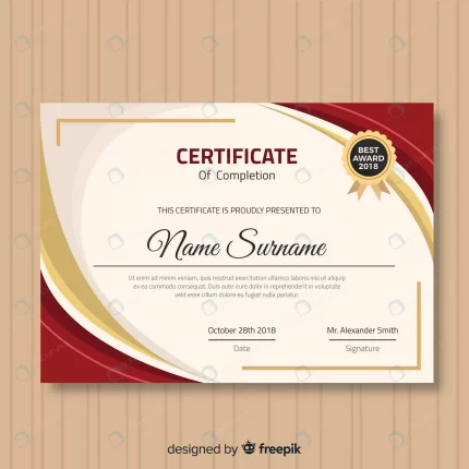 modern certificate template with flat design crc678b22d7 size1.61mb - title:graphic home - اورچین فایل - format: - sku: - keywords: p_id:353984