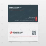- modern clean black white business card template crcf772c073 size1.54mb - Home