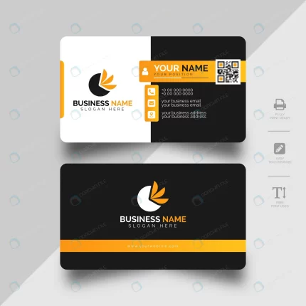 modern corporate business card template crce95d3f56 size0.40mb - title:graphic home - اورچین فایل - format: - sku: - keywords: p_id:353984