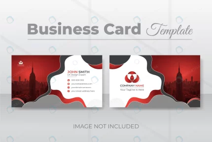 modern creative business card design template rnd666 frp30578028 - title:graphic home - اورچین فایل - format: - sku: - keywords: p_id:353984