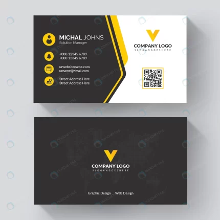 modern creative business card with professional d crc86a72e3c size1.86mb - title:graphic home - اورچین فایل - format: - sku: - keywords: p_id:353984