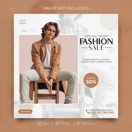 modern fashion sale social media instagram post t crcd1c72724 size1.71mb - title:graphic home - اورچین فایل - format: - sku: - keywords: p_id:353984