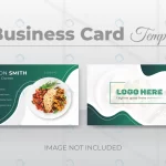 modern food business card design template rnd655 frp30492076 - title:Home - اورچین فایل - format: - sku: - keywords:وکتور,موکاپ,افکت متنی,پروژه افترافکت p_id:63922